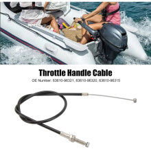 63610-96321 Throttle Handle Cable Wire for Outboard Motor 2 Stroke DT 15HP 9.9HP 63610-96320 Boat Engine