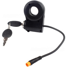 Handlebar Ignition Start Key Lock Assembly with 2 Keys for Lectric Jasion HappyRun Freego G2