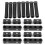 12pc Engine  Wire Separator Divider, 8pc Protector Heat Shield Sleeve,  Wire Clamp Holder 1