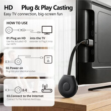 T19 4K Android 14 TV Stick RK3539 Dual Wifi6 HD 4K BT 5.4 2GB+16GB Voice Remote Set-Top Box Voice Remote