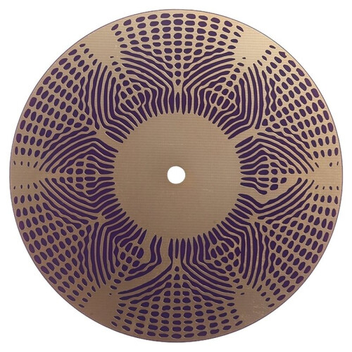 Frequency Disc Seven Wheel Pulse Crystal Resonance Practice Meditation 963Hz High Frequency Ornament
