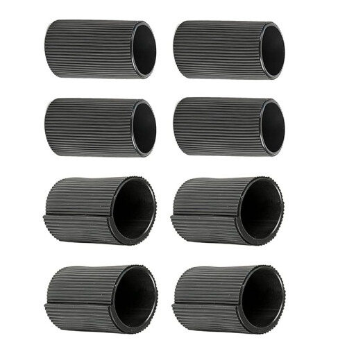 4 Pcs Adjustable Bottom Rests with 4 Pcs Top Sleeves,Digital Piano Foot Rests Set Piano Accessories 1