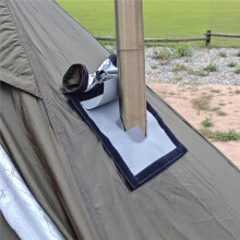 Outdoor Tent Chimney Vent Cover Waterproof Oxford Fabric Fireproof Stove Jack Flue Vent for RV, Tent, Greenhouse