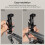 Universal Phone Support with Cold Shoe Mount, Smartphone Holder Adapter Support Free Adjustment Joints, Tripod Mount 3