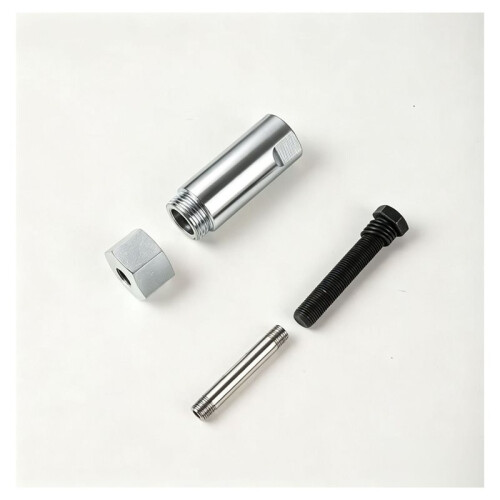 Kit de Ferramentas para Limpeza de Graxeiras com 6 Conectores de 8 Polegadas para Desentupir Graxeiras e Remover Graxa Endurecida de Caminhões e