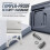 Tailgate Theft Protector Fit for  Tacoma 2024-2026 Equipped with Drill Bits, Screws, Washers 6