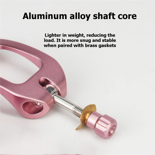 Collier de Serrage Vertical pour Tube de Direction de Vélo Pliant pour Dahon P8 Fnhon Tern Rose 2