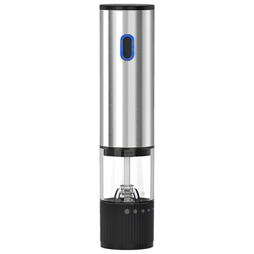 Electric Pepper Grinder USB-C Charging 5-Level Adjustable Grind Settings Automatic Spice Grinder for the Kitchen