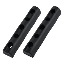 2 Sztuki Wytrzymałych Amortyzatorów Linowych do Cumowania Łodzi Morskich O Średnicy 13/16"-7/8", Gumowych, z 5 Otworami i Amortyzacją