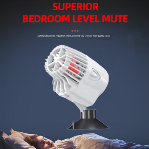 3W Wavemaker Wave Maker for Aquarium Fish Tank, Submersible Aerobic Water Circulation Pump, Quiet Adjustable EU Plug 1