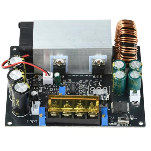 800W MPPT Solar Charge Controller Adjustable Step-Down Module for Batteries  18-90(with Digital Display) 1