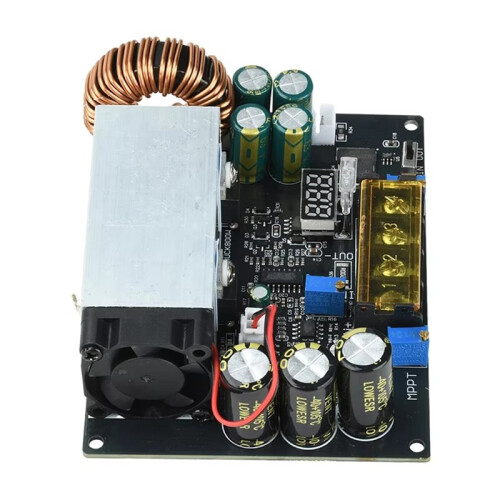 800W MPPT Solar Charge Controller Adjustable Step-Down Module for Batteries  18-90(with Digital Display) 2