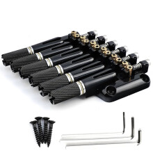 10,5-mm-Sattel für 6-SaitiGe Headless-Gitarrenbrücke - Schräges Steg-Saitenhalter für Verbesserten Klang und Bessere Bespielbarkeit