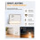 Sync Motion Sensor Night Light Indoor, 3 Pack USB-C Rechargeable Stair Lights for Hallway Safety 5