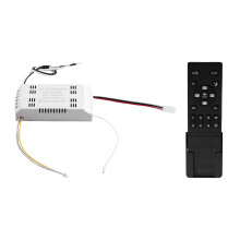 Controlador de Luz para Ventilador de Techo con Atenuación Continua y Continua de 24 V con Control Remoto de Repuesto para Luz de Ventilador