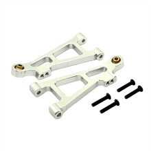 RC Car Upgrade Front Lower Control Arm Kit for MJX 1/16 16212 16213 16218 RC Car Upgrade Accessories Silver