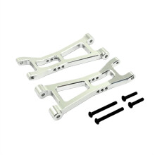 RC Car Upgrade Rear Lower Control Arm Kit for MJX 1/16 16213 16218 16207 RC Car Upgrade Accessories Silver