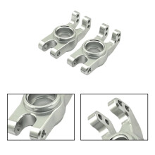 Zestaw Akcesoriów do Modernizacji Tylnego Koła Samochodu RC dla MJX 1/16 16213 16218 16207, Srebrny