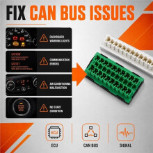 CAN Bus Star Connector Kit 68321746AA 68140647AA for Ram Fits Select 2017-2026 JL, Gladiator JT