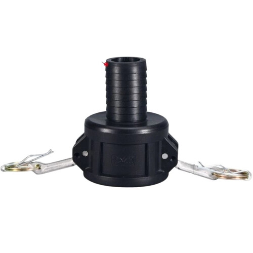 Adaptador de Drenagem para Mangueira de Jardim de 2 Polegadas com Conexão Camlock para Mangueira de Jardim de 1,5 Polegadas