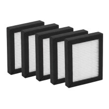 5 Filtros de Aire para Flashforge Creator 5 Pro HEPA 13 + Módulo de Purificación de Aire de Repuesto con Carbón Activado