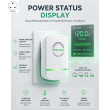 4 Pack SmartPlug Device, Stop Watt Device Plug-in for Home &Office UK Plug 90V-250V 30KW ( Saver)