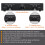 LYNEPAUAIO Audio Signal Selection Switcher 2 in 2 Out XLR Interface Audio Switcher Fully Balanced Passive Preamplifier 7