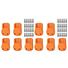 Wall Mount Electric Tool Holder for Ridgid AEG 18V Wall Power Mount Storage Battery Bracket Fixing Drill Slots Stand