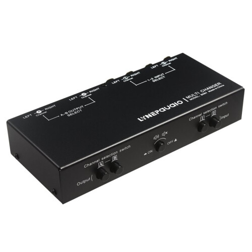 LYNEPAUAIO Audio Signal Selector Switcher Balanced  Switcher XLR Interface Switcher Full Balanced Passive Preamplifier