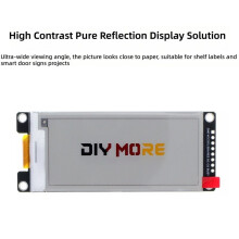 2.9 Inch E-Paper Display 2.9'' E-Paper EInk Black White Red Yellow Display Screen 128x296 SPI Port