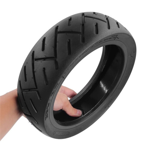 Pneu de 10 Polegadas para Patinete Elétrico, 250x64, com Sistema de Autorreparo A Vácuo, Sem Câmara, Compatível com o Patinete Elétrico para  4 1