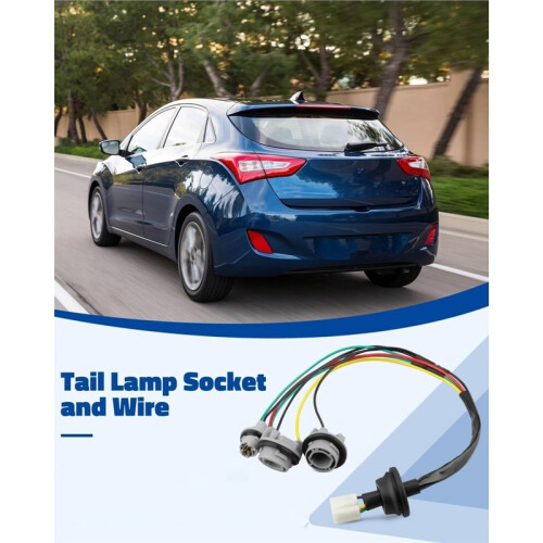 Tail Lamp Socket and Wire Harness Assembly for    Base Hatchback 2013-2017, Replacement 92480-A5010 1