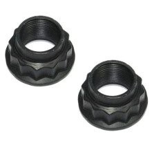 2 Pcs Car Wheel Axle Nut Driveshaft Spindle Nuts 90177-22001 for for Automotive Accessories