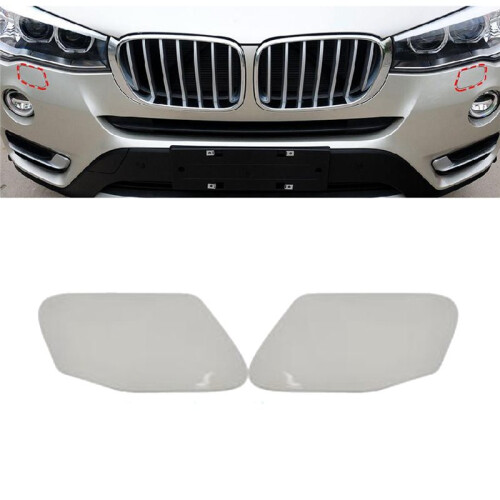 Front Headlight Washer Nozzle Cap Spray Cover Panel 51117338568 for  X3 F25 2014-2017 2