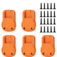 Wall Mount Electric Tool Holder for Ridgid AEG 18V Wall Power Mount Storage Battery Bracket Fixing Drill Slots Stand