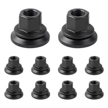 Wheel Lug Nuts for Vehicle Ram 3500 4000 4500 5500 2012-2023 M14-1.50 Flange - 22mm Hex, 28.5mm 6509424AA 611-936