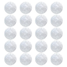 100pcs Round SliceCapiz Shell Bead 2 Inch Flat Round Shell Pieces 2 Hole Seashell Connector Charms for DIY Wind Chimes