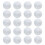 100pcs Round SliceCapiz Shell Bead 2 Inch Flat Round Shell Pieces 2 Hole Seashell Connector Charms for DIY Wind Chimes 1