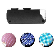 60X - 100X LED Lighted Microscope Jewelers Loupe Magnifying Glass for Jewelry Coins Gems Stamps Watches Rocks