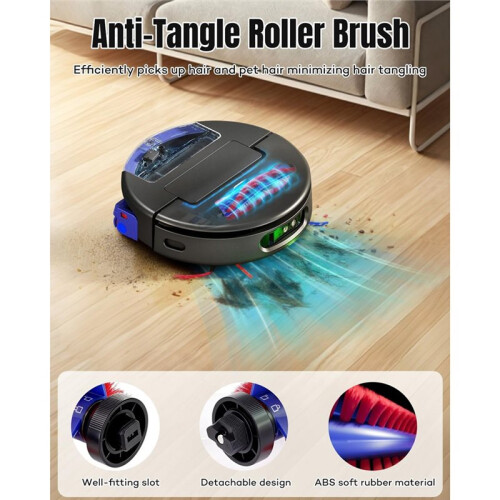 16 Accessori per Aspirapolvere Robot per  Spot+ Scrub AI per Solidi e Liquidi, Pezzi di Ricambio 2