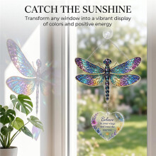 4" Acrylic Dragonfly with Story Card, A Meaningful Gift for Women for Christmas, Birthdays and Encouragement.