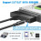 Adaptador USB 3.0 para , Compatível com Discos Rígidos Externos de 2,5/3,5 Polegadas (HDD/SSD) e Unidades Ópticas - Plugue Americano 2