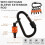 Socket Holder Keychain 5pc - 1/4" Socket Organizer with Quick Release and Clip - Impact Wrench and Toolbox Accessories 2