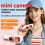 Thumb Camera Keychain (Scrolling Effect + Multi-Mode Filter Effects + 1080P + OTG) Take Photos Videos Portable Yellow 5