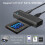 Adaptador USB 3.0 para , Compatível com Discos Rígidos Externos de 2,5/3,5 Polegadas (HDD/SSD) e Unidades Ópticas - Plugue Americano 5