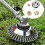 3 Set Universal Lawn Mower Trimmer  Adapter with Fixing Nut Kit for Grass Cutter Blade Replacement 7