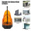 12V-250V Weitbereichs-Warnleuchte, Notfall-Blinkleuchte mit Antenne, Industrie-/Sicherheits-LED-Warnleuchte 3