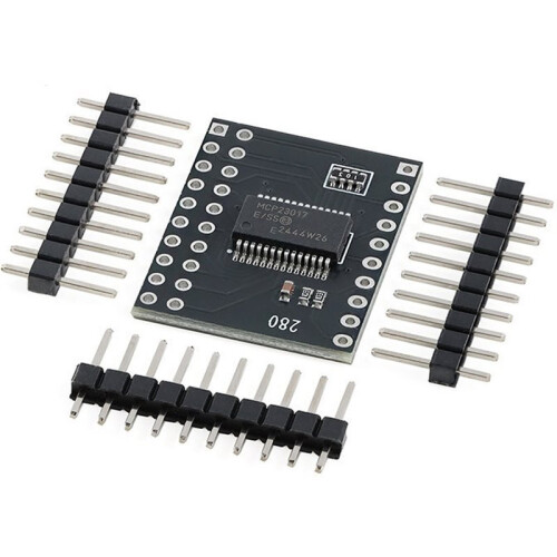 10PCS MCP23017/23S17 Serial Interface Module IIC I2C SPI Bidirectional 16-Bit I/O Expander Pins Serial Interface Module 1