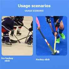 1 Rotolo di Nastro Adesivo Trasparente per Hockey su Ghiaccio, Ad Alta Adesione, Resistente All'Usura, Antiscivolo, per Uso Sportivo, Colore Blu.