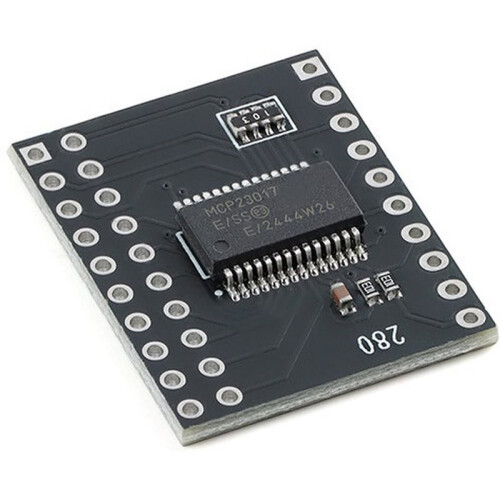 10PCS MCP23017/23S17 Serial Interface Module IIC I2C SPI Bidirectional 16-Bit I/O Expander Pins Serial Interface Module 2